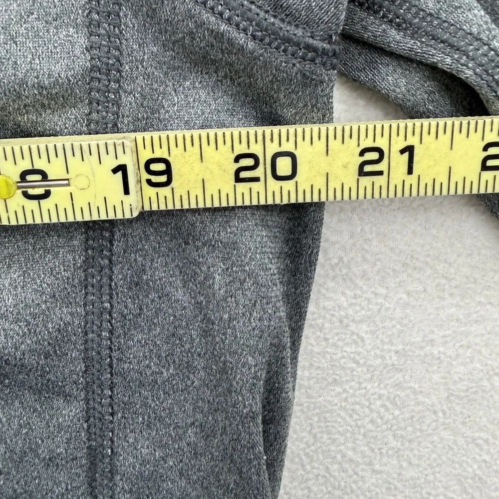 The North Face Quarter 1/4 Zip Pullover Mens M Medium Gray Heathered Active Top